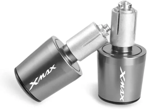 Vista 10 de Para Xmax 300 Xmax 400 Xmax 250 Xmax 125 All Year Xmax CNC Motocicleta 7/8" 22MM Agarres Manillar Bar Tapones Extremos (Color: Negro)