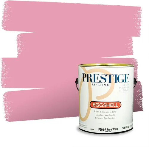 Vista 471 de Prestige Paints Pintura exterior e imprimación en uno, 1 galón, plano, coincidencia comparable de Valspar* Amber Rose*