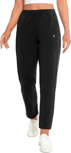 Vista 2 de Little Donkey Andy Pantalones de tobillo ultra elásticos para mujer, de secado rápido, transpirables, para correr, viajar, golf