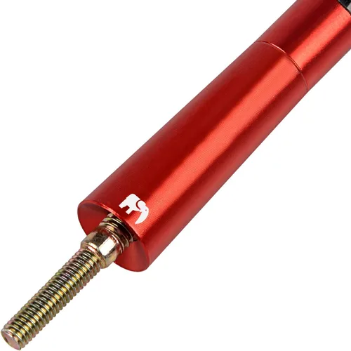 Vista 4 de Antena Corta ONE250, Compatible con Chevy Chevrolet - Silverado (1999-2024), Colorado (2003-2024), Equinox (2003-2017), Traverse (2008-2017), Rojo