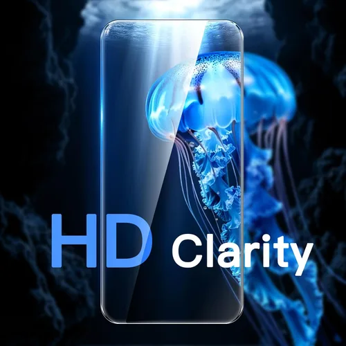 Vista 4 de JETech 9H+ - Protector de pantalla inastillable para iPhone 15 Pro de 6.1 pulgadas, película de vidrio templado de grado militar con herramienta