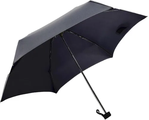Vista 6 de Smartcoco Mini paraguas de bolsillo con funda impermeable resistente al viento, paraguas de viaje compacto plegable