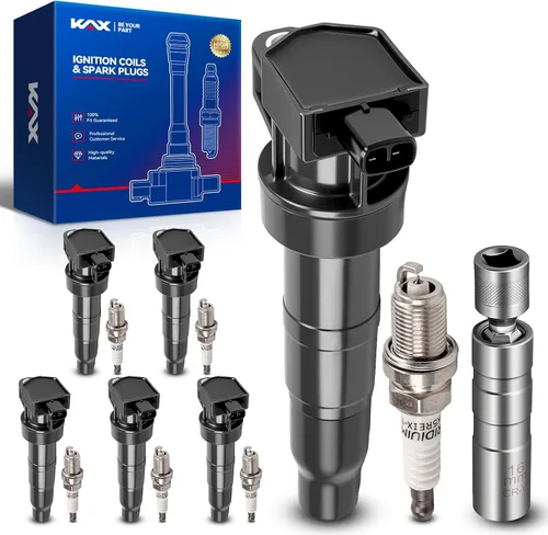 Vista 44 de Bobina de encendido KAX UF434 1 paquete Compatible con Impala, Equinox, G6, Malibu, Silverado 1500, Uplander, Torrent, Lucerne, Express 1500, Sierra