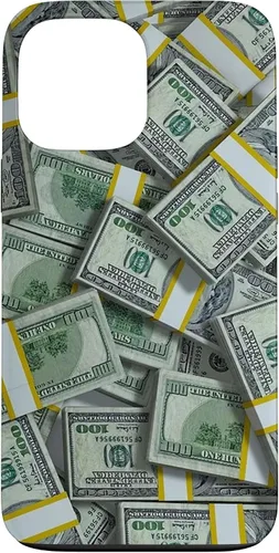 Vista 24 de Pile Money Finance Currency 100 Dollar Stacks Bill s Success Case para iPhone 17