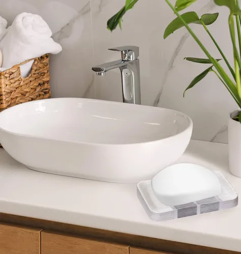 Vista 3 de Popular Bath 865882 MODERN LINE, Jabonera, GRIS