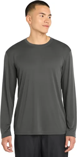 Vista 8 de SPORT-TEK Camiseta de manga larga PosiCharge Competitor Azul atómico