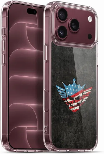 Vista 85 de Head Case Designs Funda de gel suave con licencia oficial de la WWE American Nightmare Flag Cody Rhodes Graphics compatible con Apple iPhone 7