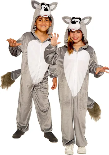 Vista 2 de Forum Novelties Disfraz de lobo para niños, como se muestra, grande