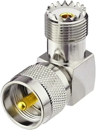 Vista 5 de BINGFU Adaptador de radiofrecuencia macho a hembra, paquete de 2, 50 ohmios