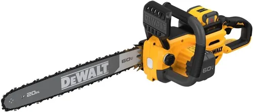 Vista 3 de DeWalt - Kit de motosierra inalámbrica de 60 V MAX de 20 pulgadas y 5.0 Ah con batería, cargador, funda de barra, funda de transporte, lima