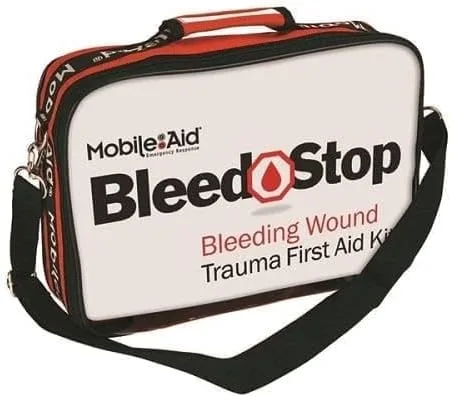 Vista 2 de BleedStop Double 200 - Kit de primeros auxilios para control de sangrado y trauma de heridas de bala [trata 2 heridas sangrantes]