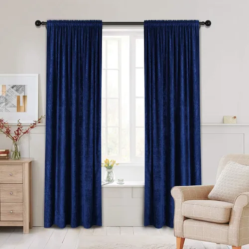 Vista 34 de Cortinas de doble cara de felpilla para cortina de cocina, cenefa para sala de estar