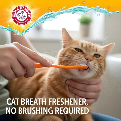 Vista 4 de Arm & Hammer Complete Care - Kit dental para perros, pasta de dientes enzimática para perros con sabor a atún, cepillo de dientes y cepillo de dedo