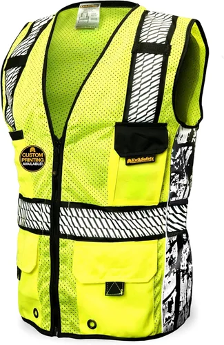 Vista 7 de KwikSafety RoadBOSS Econ & Premium Safety Vest Class 2 ANSI OSHA