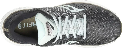Vista 5 de Saucony Tenis de correr Triumph 18 para mujer, Piedra lunarCoral