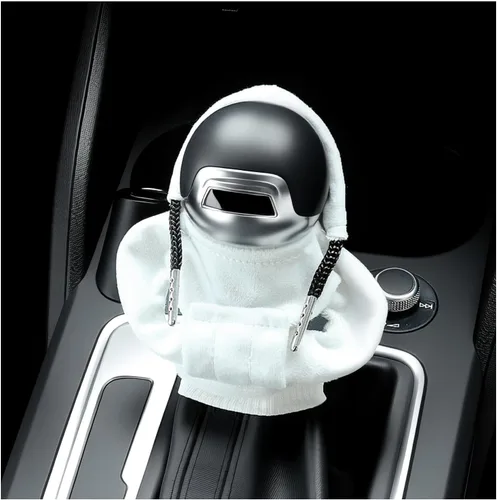 Vista 10 de Cubierta para palanca de cambios de coche con capucha OFBAND, cubierta para perilla de cambios de coche de Navidad para palanca de cambios