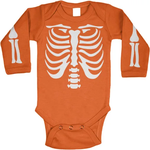 Vista 24 de Tcombo Pumpkin Face - Body Jack O' Lantern Naranja - Cara de calabaza negra