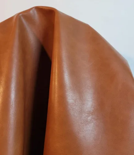 Vista 53 de NAT Leathers™ Cuero sintético sintético suave de piel sintética vegana marrón bellota (aprobado por PETA Vegano) por The Yard Piel sintética