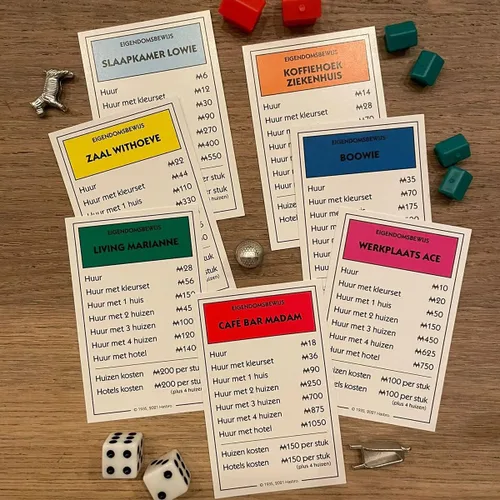 Vista 6 de Monopoly Home (edición limitada), juego de mesa, a partir de 8 años, 2-6 jugadores