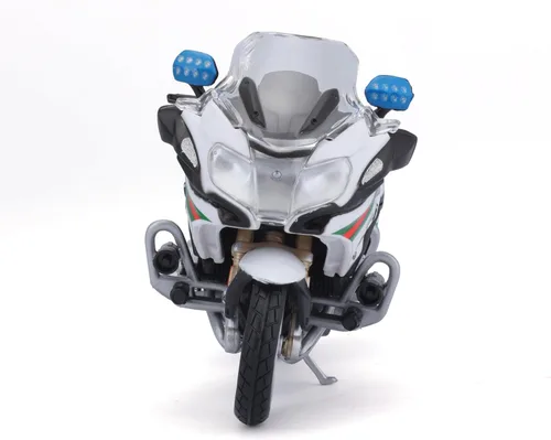 Vista 2 de Maisto 1:18 Autoridad Policía Motocicletas por Masito