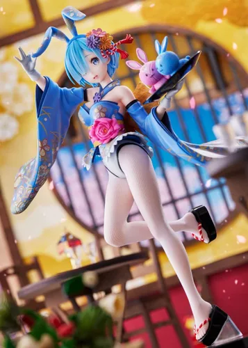 Vista 8 de Furyu Re:Zero -Starting Life in Another World- Rem (Wa-Bunny Ver.) Figura de PVC a escala 1:7