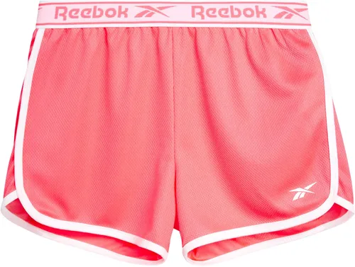 Vista 5 de Reebok Girls' Active Shorts - 2 Pack Closed Mesh Athletic Dolphin Gym Shorts (Big Girl)