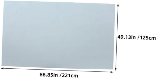 Vista 2 de Toddmomy Pantalla de proyección al aire libre interior portátil para cine en casa Pantalla de película HD Fácil configuración y almacenamiento