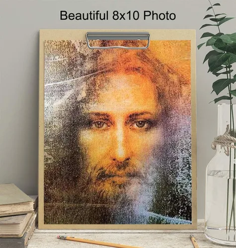 Vista 3 de Arte de pared de Jesucristo, decoración de pared de Jesús, decoración religiosa cristiana para habitación, hogar, iglesia, regalos católicos, regalo