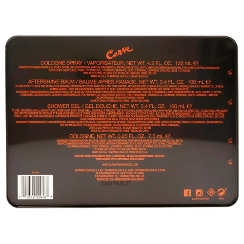 Vista 5 de Liz Claiborne Curve - Juego de 4 piezas para hombre, multicolor