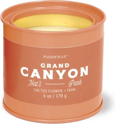 Vista 14 de Paddywax National Parks - Vela perfumada de cera de soja artesanal fabricada en los Estados Unidos, lata de 6 onzas, Olympics