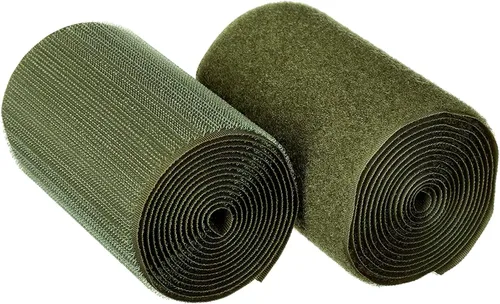 Vista 17 de Cierre de Gancho y Bucle de 1 Pulgada Beige - Cinta de Gancho y Bucle de Nylon No Adhesiva - Longitud de 1 Yarda - Para Tela, Bolsas