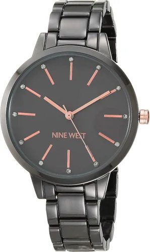 Vista 7 de Nine West Reloj de pulsera con detalles de cristal para mujer