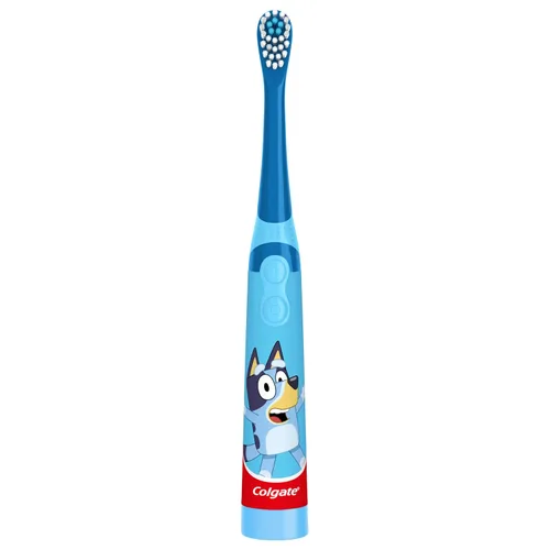 Vista 4 de Colgate Cepillo de dientes vibratorio para niños Bluey 1 Pack