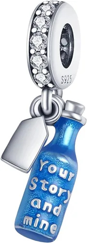 Vista 51 de Amufer S925 Charms for Women, compatible with Pandora Bracelets and Necklaces, Jewelry Gift