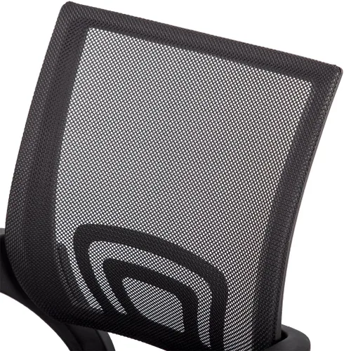Vista 5 de Silla de oficina ergonómica de malla con respaldo medio, 3