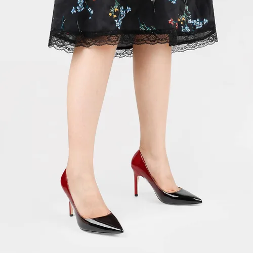 Vista 5 de JOY IN LOVE Zapatos de tacón medio con punta para mujer
