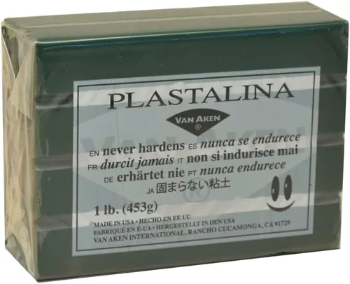 Vista 4 de CEC VanAken Claytone Plastarina (1 libra), negro