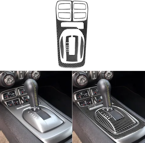 Vista 24 de NVCNX Fibra de carbono real premium compatible con Chevrolet/Chevy Camaro 2010 2011 1SS 2SS 1LT 2LT 1LS 2LS SS LT LS Coupe panel de cubierta