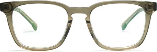 Vista 2 de Dollger Gafas de bloqueo de luz azul para mujer y hombre, rectángulo cuadrado, para computadora, gafas de luz azul, sin receta