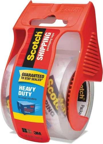 Vista 2 de 3850 Heavy-Duty cinta de embalar en Sure Start Disp. 1.88" X 22.2yds, transparente