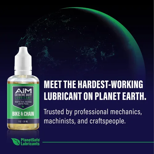 Vista 2 de PlanetSafe Lubricants AiM - Lubricante para cadena de bicicleta
