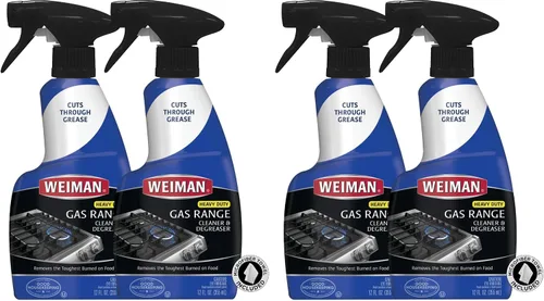 Vista 11 de Limpiador de cocina a gas Weiman, envase ahorrador, 6 a 24 paquetes cada uno de 12 oz, _, Paquete de 10