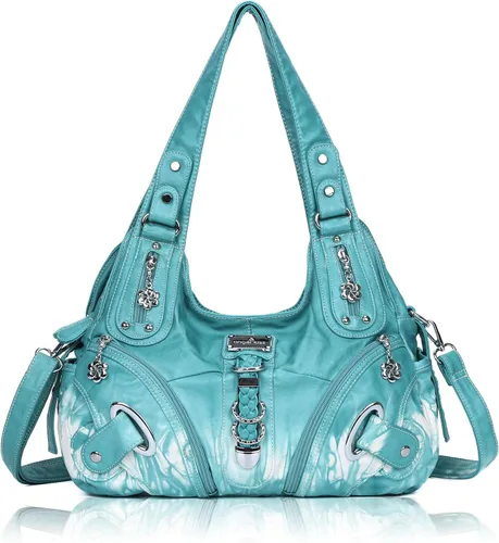Vista 19 de Angelkiss Hobo Carteras y bolsos para mujeres Bolso de mano para mujeres Carteras grandes Bolsos de hombro diarios Purses, handbags, Handbag