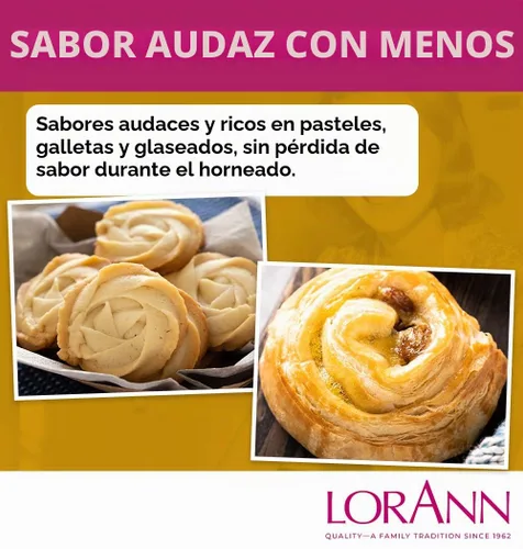 Vista 6 de LorAnn Emulsión de Panadería de Mantequilla y Vainilla, 4 oz - Extracto de Sabor Intenso de Mantequilla y Vainilla para Hornear, Galletas, Glaseado