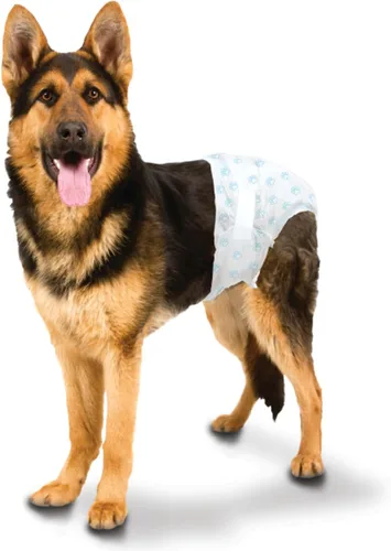 Vista 7 de Four Paws Wee-Wee - Pañales de entrenamiento para perros desechables y ajustables, superabsorbentes, protección a prueba de fugas para perros