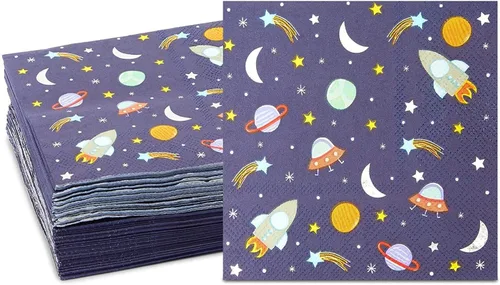 Vista 26 de BLUE PANDA Servilletas de 30 cumpleaños – 5 x 5 pulgadas, 3 capas, 50 unidades, negro y dorado – Servilletas estampadas con texto en inglés «Cheers