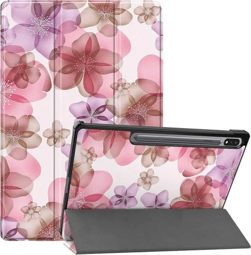 Vista 11 de Gylint Funda inteligente con apagado y encendido automático para Samsung Galaxy Tab S8 Plus 2022/S7 FE 2021/S7 Plus 2020 de 12,4 pulgadas