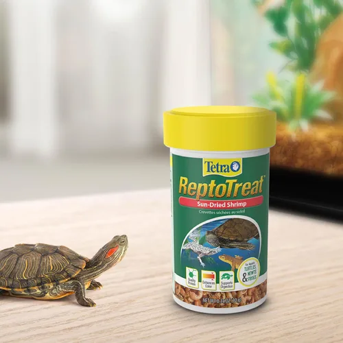 Vista 10 de Tetra TetraFauna Reptomin Gammarus Baby Gambas Treat, 6