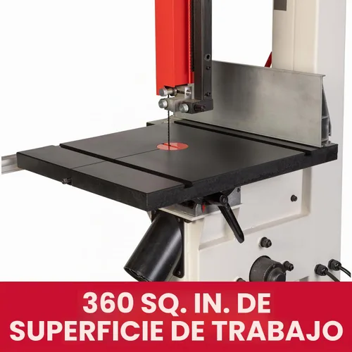 Vista 3 de JET Sierra de cinta negra para carpintería de 14", 1.75 HP, capacidad