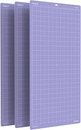 Vista 7 de Alfombrilla de corte de agarre estándar de 12 x 24 pulgadas para Cricut Maker 3/Maker/Explore 3/Air 2/Air/One, 3 alfombrillas de corte flexibles